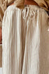'Lumen' Striped Wide Leg Pants - Celes Fashion